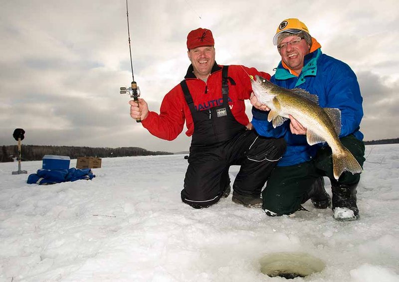 Ice fishing game in United Kigdom